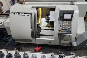Gildemeister CTX 400 with live tools and barfeed