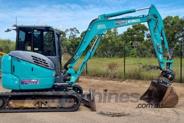 2021 Kobelco 5.5t Excavator with Tilt Hitch