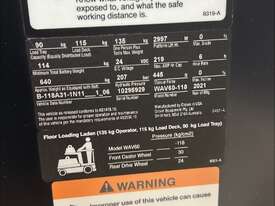 2021 Crown WAV60-118 Reach Truck (Stand on) - picture1' - Click to enlarge