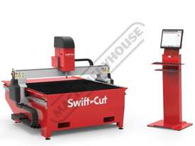 CNC Plasma Cutting Table Swiftcut PRO 1250WT 1250 x 1250mm Water Table System Hypertherm Powermax125 - picture0' - Click to enlarge