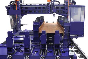 SUPERIOR  Run 25 Large Gantry-Type Structural Steel Drilling Machine