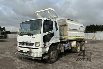 2014 Mitsubishi FN600 2427 6x4 Water Truck