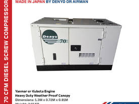 70CFM Denyo Air Compressor  - picture1' - Click to enlarge
