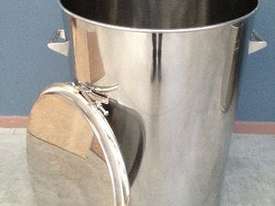 200lt Single Skin Stainless Steel Drum (Made to Order) - picture0' - Click to enlarge