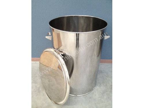 200lt Single Skin Stainless Steel Drum (Made to Order)