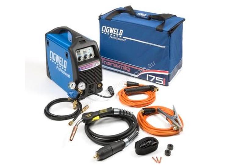 caption CIGWELD Transmig 175i Portable Inverter MIG WELDER