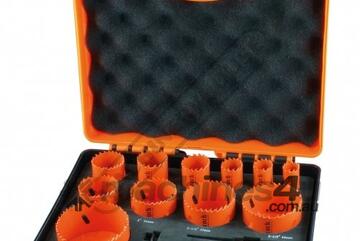Metric HSS Hole Saw Set 19 - 76mm HSS M42 Bi-Metal Hole Saws