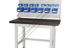 IWB-12P2 Industrial Work Bench Package Deal 1200 x 750 x 1725mm 1000kg Table Top Load Capacity