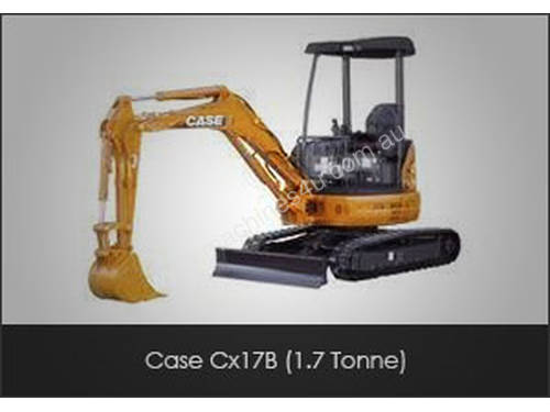 Case Cx17B (1.7 Tonne) - Hire