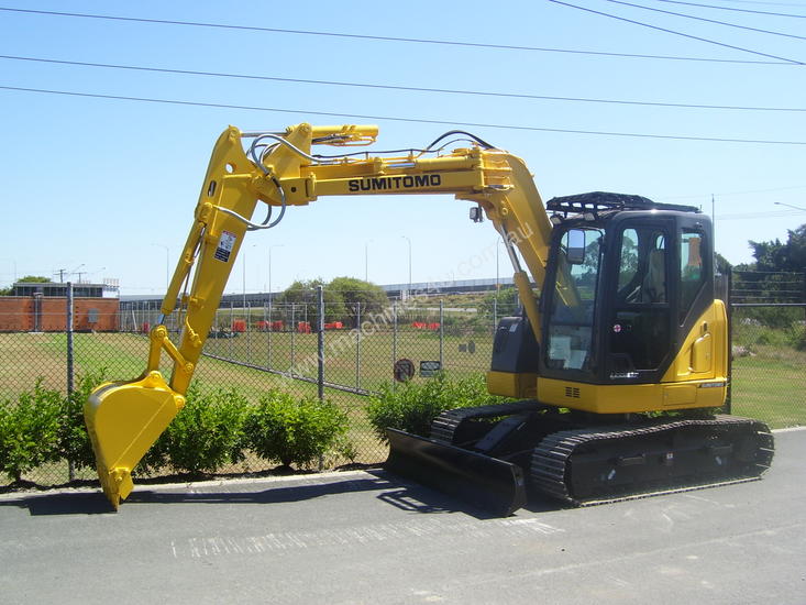 caption Sumitomo SH75XU-6A Excavator