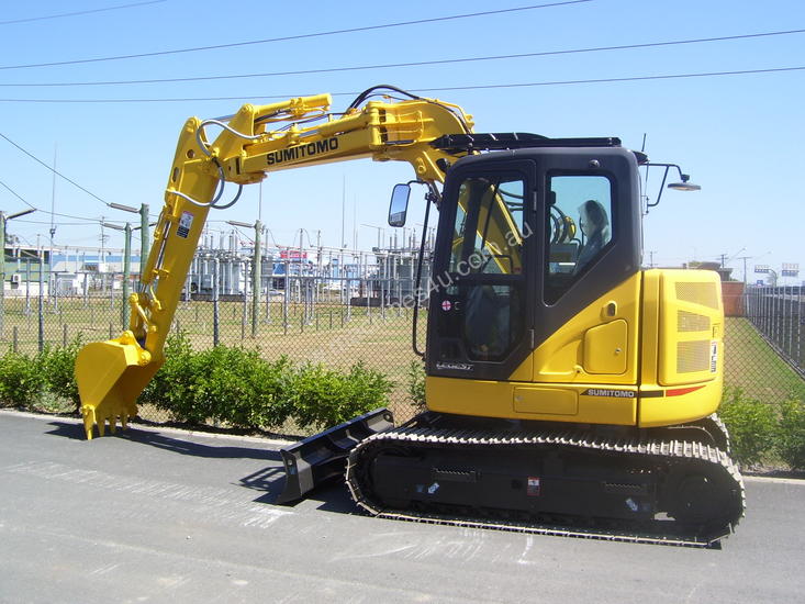 caption Sumitomo SH75XU-6A Excavator