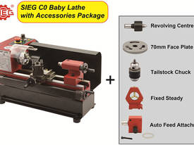 SIEG C0 /125mm Baby Lathe (Adjustable Tailstock)  - picture0' - Click to enlarge
