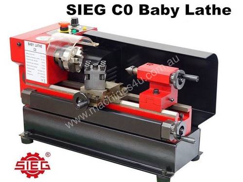 SIEG C0 /125mm Baby Lathe (Adjustable Tailstock) 