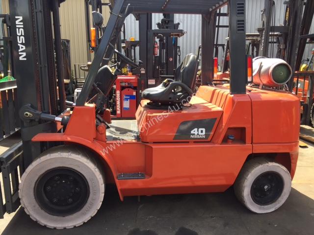 Used Nissan Bf04 Counterbalance Forklift In Fairfield Nsw