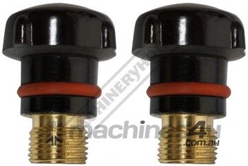 57Y04 2 x Short Back Caps Suits 17VCP50, 17V-4MCP2, SR26, SR17 TIG Torches