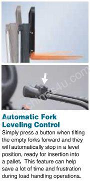 caption ELECTRIC FORKLIFT