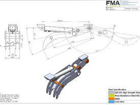 12-15T Excavator Thumb - picture2' - Click to enlarge