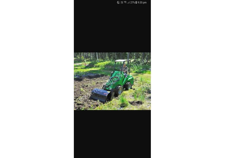 caption AVANT ROTARY HOE ATTACHMENT