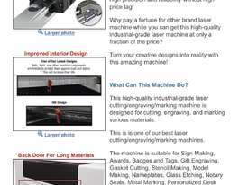 Omnisign Plus laser cutting machine - picture1' - Click to enlarge