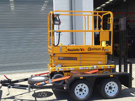 New Haulotte Electric Scissor Lift & Trailer Package | Floor Stock Available! - picture0' - Click to enlarge