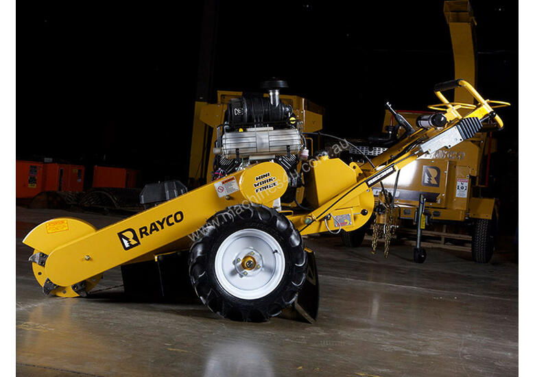 caption 2019 Rayco RG25HD 25hp Petrol Stump Grinder