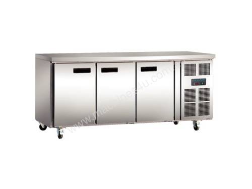 Polar Counter Gastro Refrigerator 3 Doors 417Ltr (M)-AUS PLUG