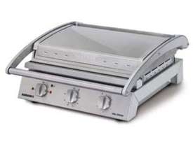 Roband GSA810RT Grill Station, 8 slice ribbed top plate non-stick coated - picture0' - Click to enlarge