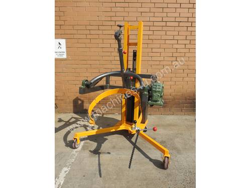 Power Lifter and Rotating 300kg Drum Lifter / Rotator Lift Height 1500mm