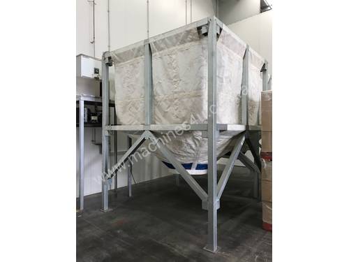 Large Portable Stainless Steel Frame Bag Silo