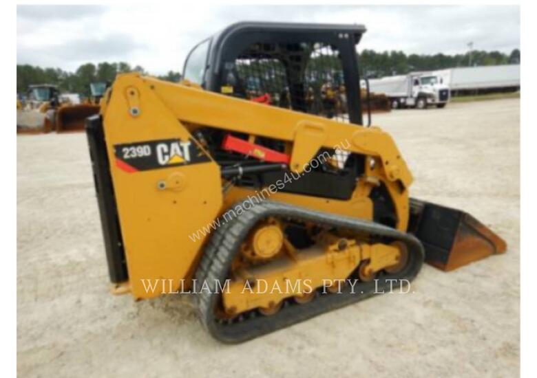 caption CATERPILLAR 239D Skid Steer Loaders