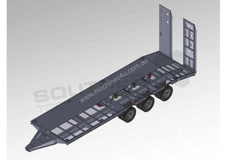 caption Interstate trailers Tri Axle Tag Trailer Super Series ATTTAG