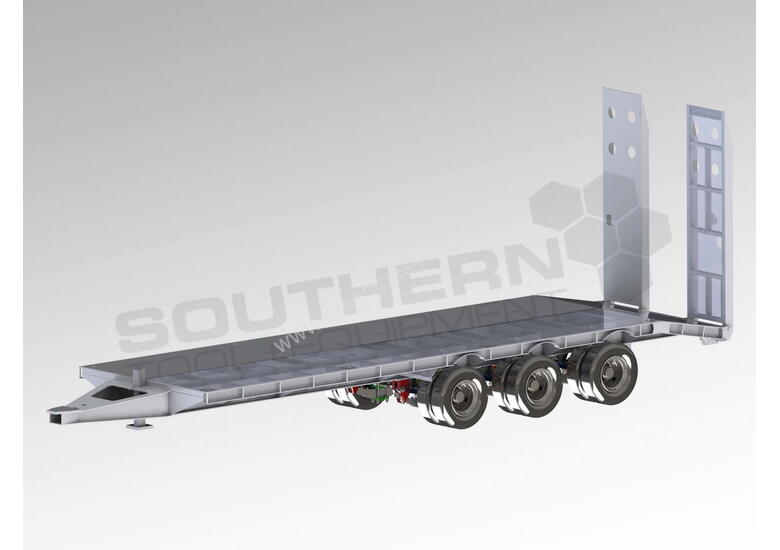 caption Interstate trailers Tri Axle Tag Trailer Super Series ATTTAG