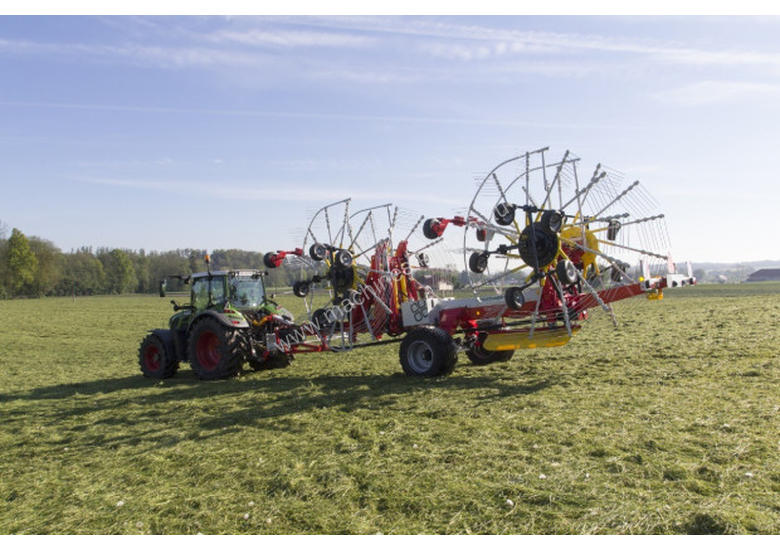 caption Pottinger 1252C Rakes/Tedder Hay/Forage Equip