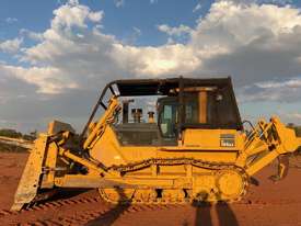 Komatsu Bulldozer with Gessner Stick Rake and Tree Spear - picture0' - Click to enlarge