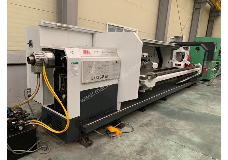 caption Never Used Shenyang CAK80485D CNC Lathe