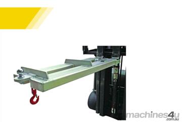 ACTIVE FORKLIFTS - Tow Bar forklift Jib Attachment W/h Hook 2000kg Galvanized only $599