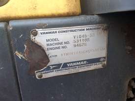 Used Yanmar Excavator V1045-5B  - picture2' - Click to enlarge