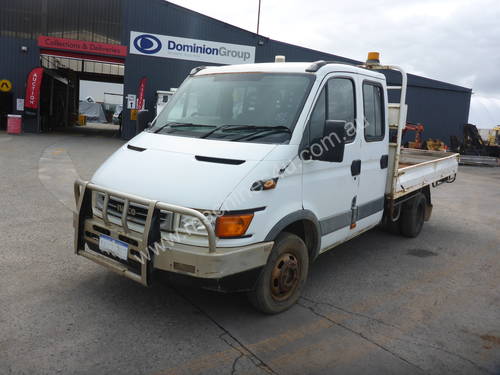 2003 Iveco Daily 40C 13 7 Seater Crew Cab Tray Back Truck