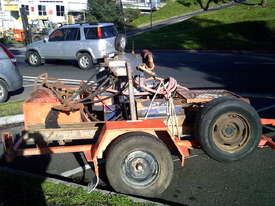 bed borer , mole PF1 , 23hp petrol , ex council ,complete  - picture0' - Click to enlarge