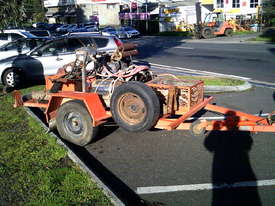 bed borer , mole PF1 , 23hp petrol , ex council ,complete  - picture2' - Click to enlarge