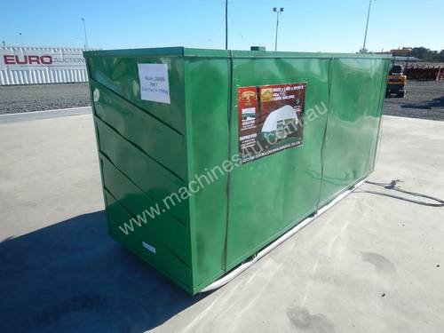Double Trussed Container Shelter PVC Fabric
