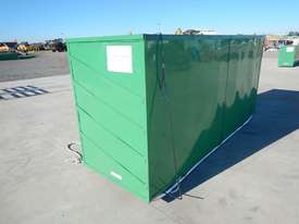 Double Trussed Container Shelter PVC Fabric - picture2' - Click to enlarge