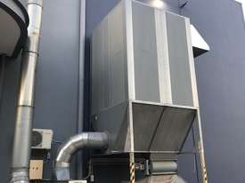 30kW Reverse Air Dust Collector System + Rotary Valve - picture0' - Click to enlarge