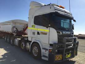 2014 SCANIA R SERIES PRIME MOVER WITH MEGA QUAD TRAILER SET - picture1' - Click to enlarge