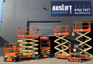 For Hire! JLG 26ft Narrow Electric Scissor Lift Compact, Versatile, and Perfect for Indoor Tasks!