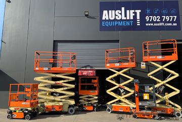 For  ! JLG 26ft Narrow Electric Scissor Lift Compact, Versatile, and Perfect for Indoor Tasks!