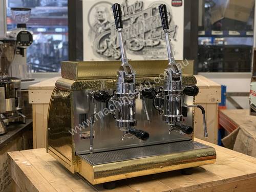 VICTORIA ARDUINO ATHENA LEVA 2 GROUP GOLD ESPRESSO COFFEE MACHINE