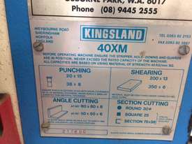 kingsland 40 tonne punch & shear - picture0' - Click to enlarge