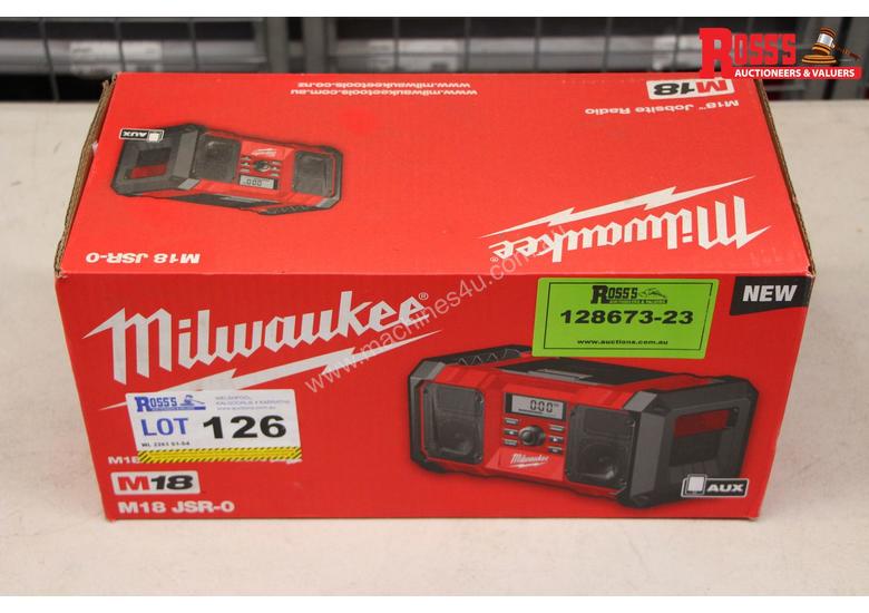 New milwaukee As New Milwaukee M18 Jobsite Radio Job Site Radio in