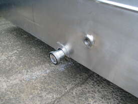 Jacketed Stainless Steel Holding Tank Vat - 4200L - Wilson Tyler - picture2' - Click to enlarge